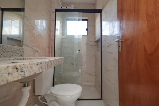 Banheiro de apartamento para alugar com 1 quarto, 32m² em Bosque da Saúde, São Paulo
