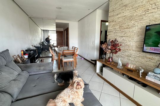 Sala de apartamento à venda com 2 quartos, 86m² em Recreio dos Bandeirantes, Rio de Janeiro