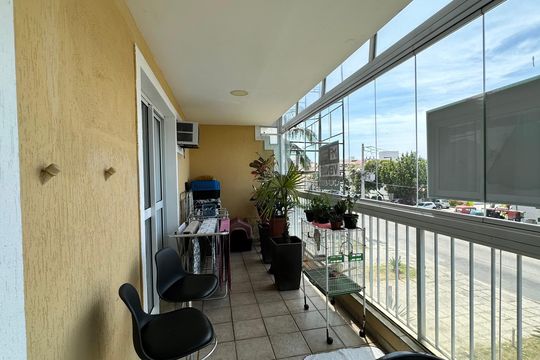 Varanda de apartamento à venda com 2 quartos, 86m² em Recreio dos Bandeirantes, Rio de Janeiro