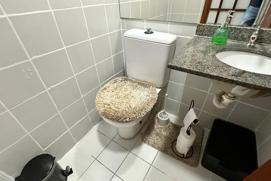 Lavabo de apartamento à venda com 2 quartos, 86m² em Recreio dos Bandeirantes, Rio de Janeiro