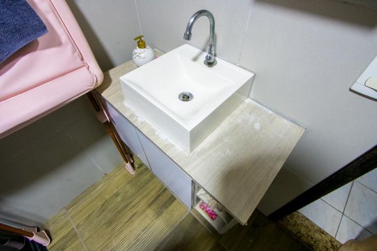 Banheiro de casa à venda com 2 quartos, 125m² em Jardim Ipanema, Santo André