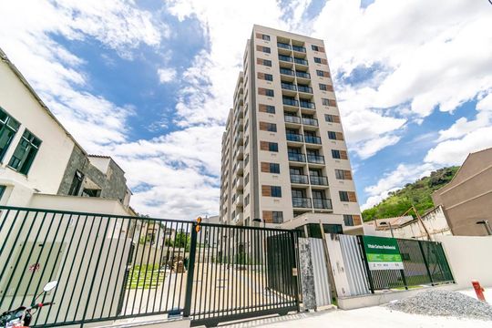 Fachada do Condomínio de apartamento para alugar com 2 quartos, 42m² em Vila Kosmos, Rio de Janeiro