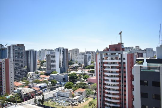 Sacada de apartamento à venda com 2 quartos, 67m² em Vila Clementino, São Paulo