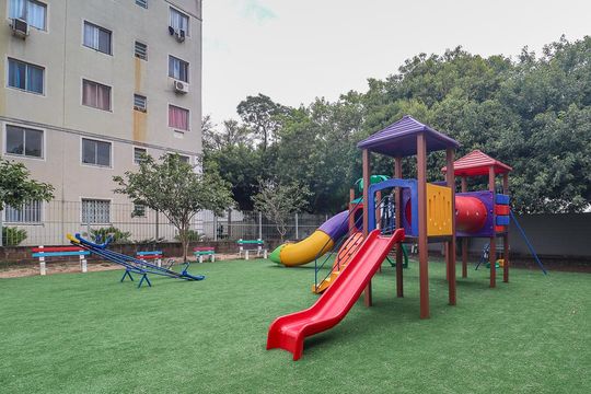 Área comum - Playground 2 de apartamento para alugar com 2 quartos, 47m² em São Sebastião, Porto Alegre