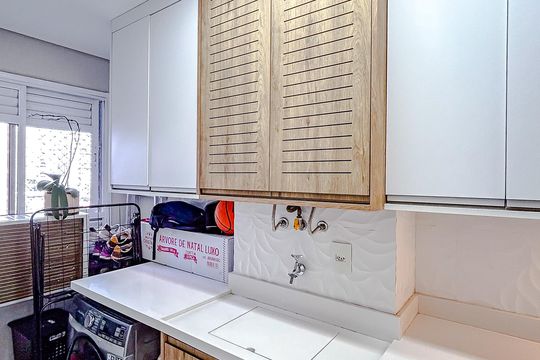 Área de Serviço de apartamento à venda com 2 quartos, 85m² em Parque São Jorge, São Paulo
