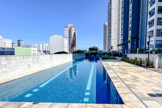 Área comum - Piscina de apartamento à venda com 2 quartos, 85m² em Parque São Jorge, São Paulo