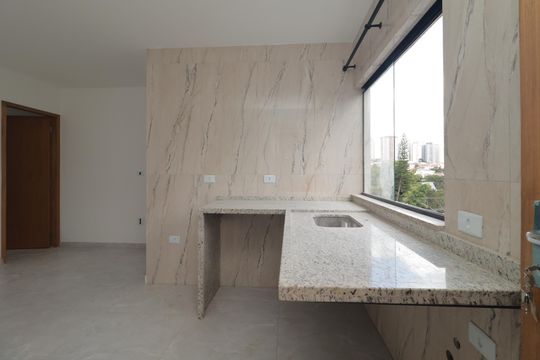 Sala/Cozinha de apartamento para alugar com 1 quarto, 32m² em Bosque da Saúde, São Paulo