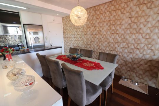 Sala de apartamento à venda com 2 quartos, 73m² em Cidade das Flores, Osasco