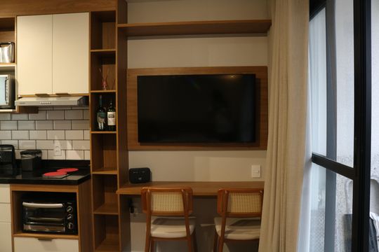 Quarto de kitnet/studio para alugar com 1 quarto, 26m² em Barra Funda, São Paulo