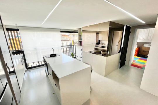 Sala/Cozinha de apartamento à venda com 2 quartos, 47m² em Parque Mandaqui, São Paulo