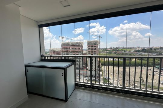 Varanda de apartamento à venda com 2 quartos, 48m² em Nova Aldeinha, Barueri