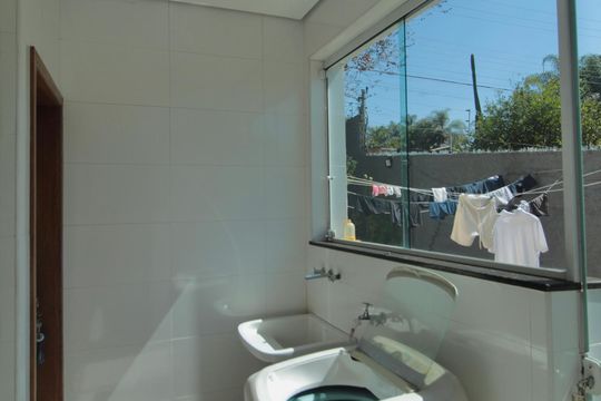 Área de Serviço de casa à venda com 4 quartos, 1190m² em Garças, Belo Horizonte