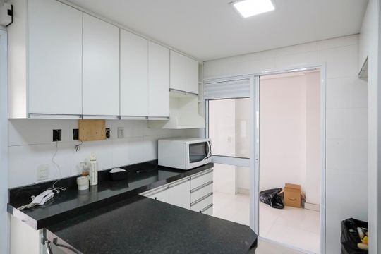 Cozinha de apartamento para alugar com 3 quartos, 160m² em Centro, São Caetano do Sul