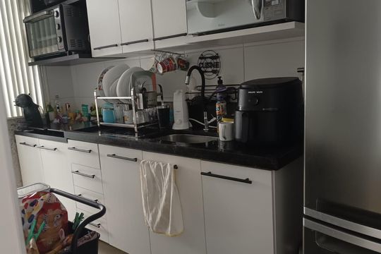 Cozinha de apartamento à venda com 2 quartos, 60m² em Badu, Niterói
