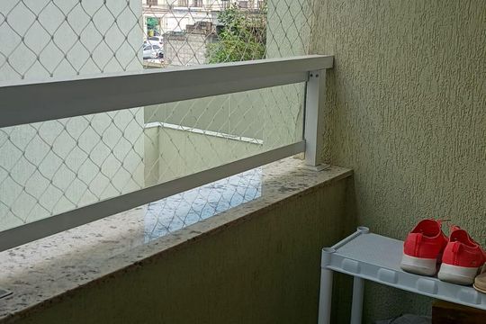 Varanda de apartamento à venda com 2 quartos, 60m² em Badu, Niterói