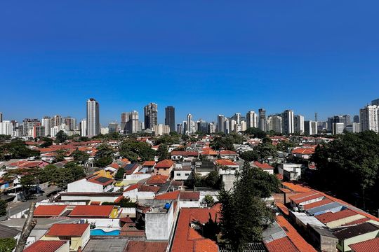 Vista Área comum de kitnet/studio para alugar com 1 quarto, 24m² em Vila Cordeiro, São Paulo