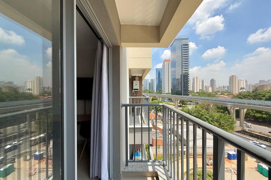 Sacada de kitnet/studio para alugar com 0 quarto, 24m² em Vila Cordeiro, São Paulo