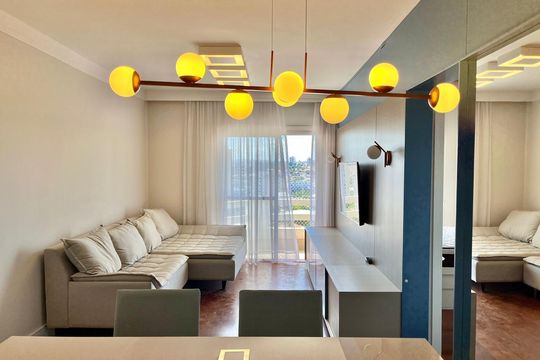 Sala de apartamento para alugar com 2 quartos, 68m² em Taquaral, Campinas