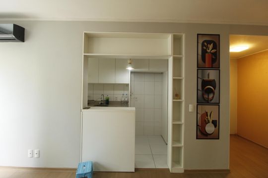 Cozinha de apartamento à venda com 3 quartos, 74m² em Bom Jesus, Porto Alegre