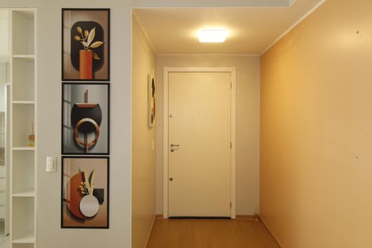 Sala de apartamento à venda com 3 quartos, 74m² em Bom Jesus, Porto Alegre