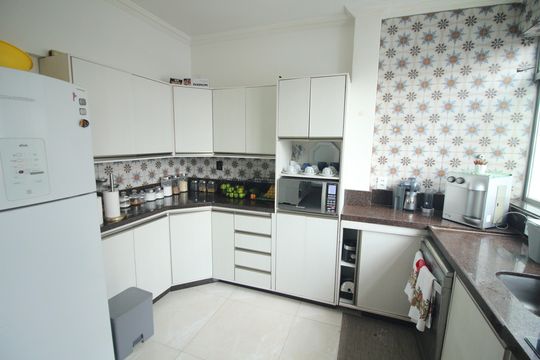 Cozinha de apartamento à venda com 3 quartos, 120m² em Novo Eldorado, Contagem
