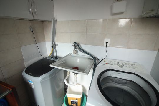 Área de Serviço de apartamento à venda com 3 quartos, 120m² em Novo Eldorado, Contagem