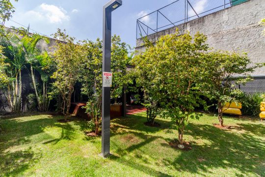 Área comum de kitnet/studio para alugar com 1 quarto, 30m² em Pinheiros, São Paulo