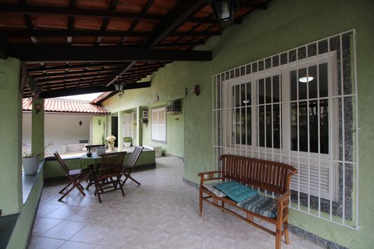 Varanda de casa de condomínio à venda com 4 quartos, 194m² em Taquara, Rio de Janeiro