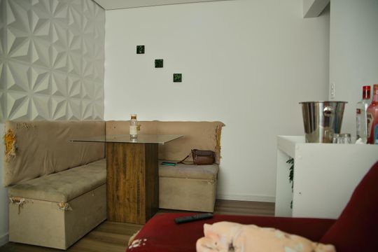 Sala de apartamento para alugar com 2 quartos, 58m² em Dos Casa, São Bernardo do Campo