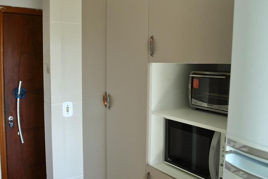 Cozinha  de apartamento para alugar com 2 quartos, 58m² em Dos Casa, São Bernardo do Campo