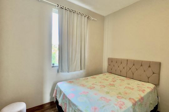 Quarto 1 de apartamento à venda com 2 quartos, 60m² em Nova Cachoeirinha, Belo Horizonte