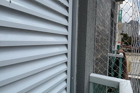 Quarto 1 Varanda de apartamento à venda com 2 quartos, 51m² em Parque Bandeirante, Santo André
