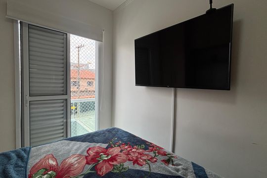 Quarto 1 de apartamento à venda com 2 quartos, 51m² em Parque Bandeirante, Santo André