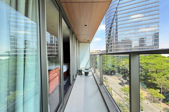 Varanda de kitnet/studio para alugar com 1 quarto, 50m² em Vila Olímpia, São Paulo