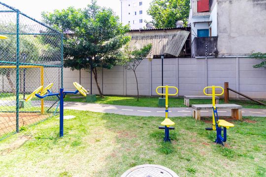 Área comum - Academia de apartamento para alugar com 2 quartos, 42m² em Jardim Imperador (zona Leste), São Paulo