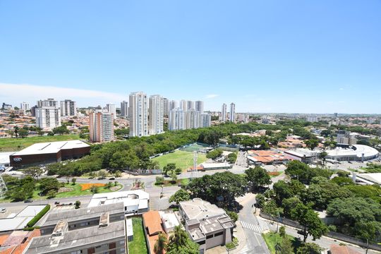 Área de Serviço - Vista de apartamento à venda com 1 quarto, 70m² em Cambuí, Campinas