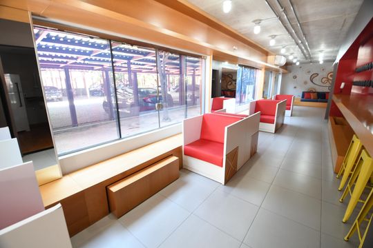 Área comum de apartamento à venda com 1 quarto, 70m² em Cambuí, Campinas