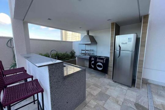 Área comum - Churrasqueira de kitnet/studio à venda com 1 quarto, 36m² em Butantã, São Paulo