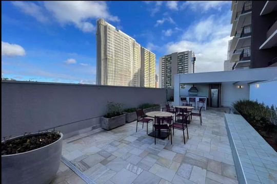 Área comum - Churrasqueira de kitnet/studio à venda com 1 quarto, 36m² em Butantã, São Paulo