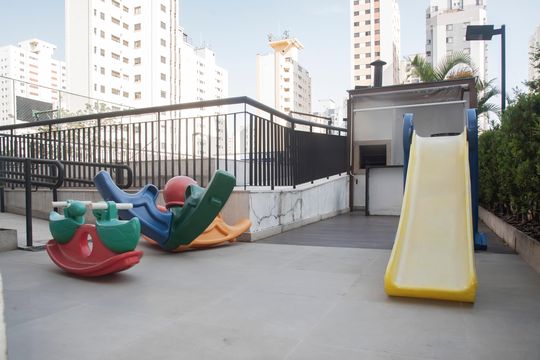 Área comum - Playground de apartamento à venda com 1 quarto, 63m² em Saúde, São Paulo