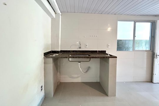 Cozinha  de apartamento para alugar com 1 quarto, 50m² em Campeche, Florianópolis