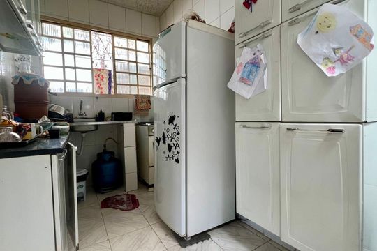 cozinha de casa à venda com 2 quartos, 156m² em Alto Caiçaras, Belo Horizonte