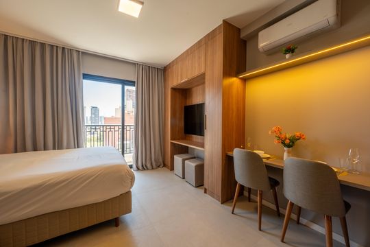 Studio  de kitnet/studio para alugar com 1 quarto, 26m² em Perdizes, São Paulo
