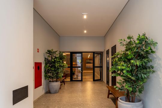 Área comum de kitnet/studio para alugar com 1 quarto, 26m² em Perdizes, São Paulo