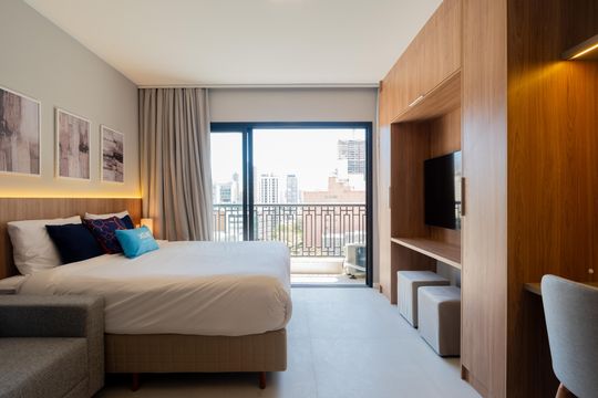 Studio de kitnet/studio para alugar com 1 quarto, 26m² em Perdizes, São Paulo