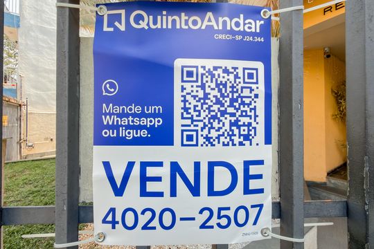 Plaquinha de apartamento à venda com 2 quartos, 60m² em Sé, São Paulo