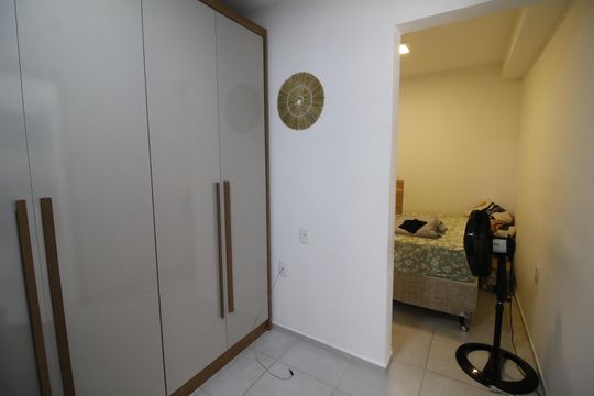Quarto 1 de apartamento para alugar com 1 quarto, 38m² em Taquara, Rio de Janeiro