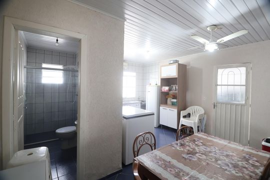 Área comum - Churrasqueira de casa à venda com 5 quartos, 233m² em Estância Velha, Canoas