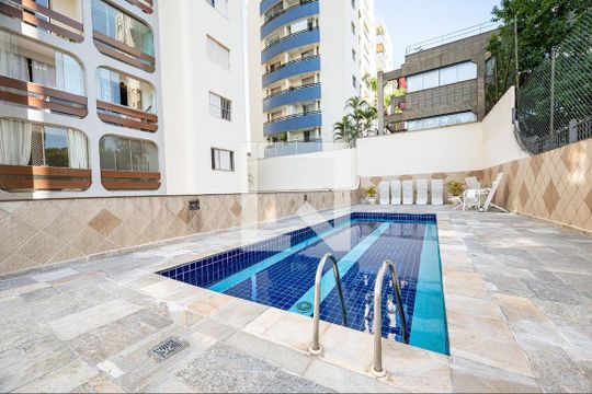 Área comum - Piscina de apartamento à venda com 3 quartos, 77m² em Vila Monte Alegre, São Paulo