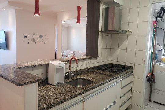 Cozinha de apartamento à venda com 3 quartos, 70m² em Jaguaré, São Paulo